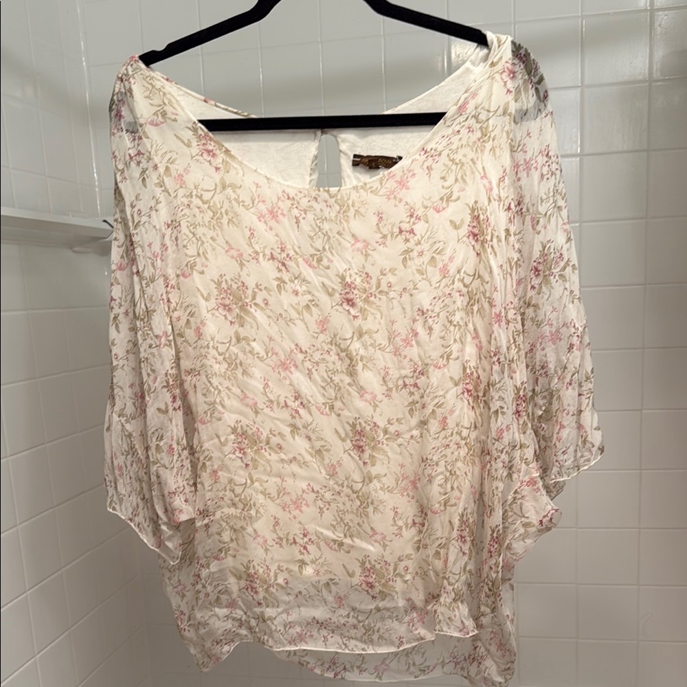 Floral Print Women's Top